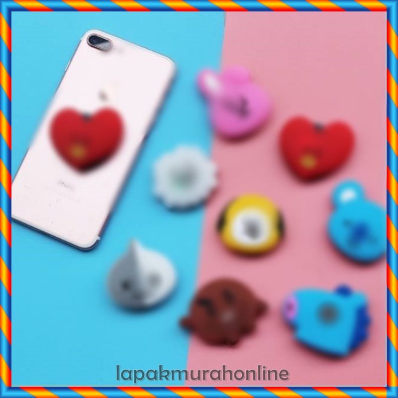 POPSOCKET KARAKTER KOREA 3D / PHONE HOLDER POP SOCKET KARAKTER 3D