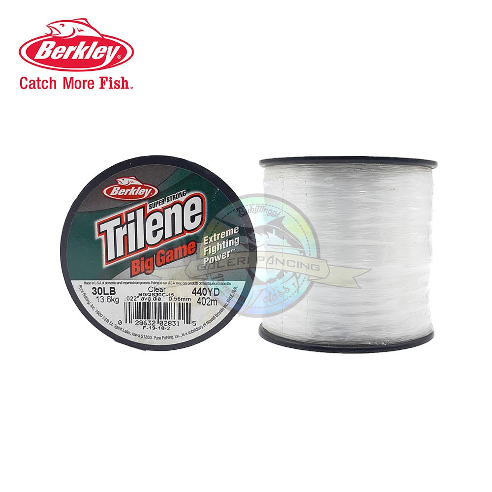 Senar Pancing Berkley Trilene Big Game 30lb 13.6kg 440 Yard