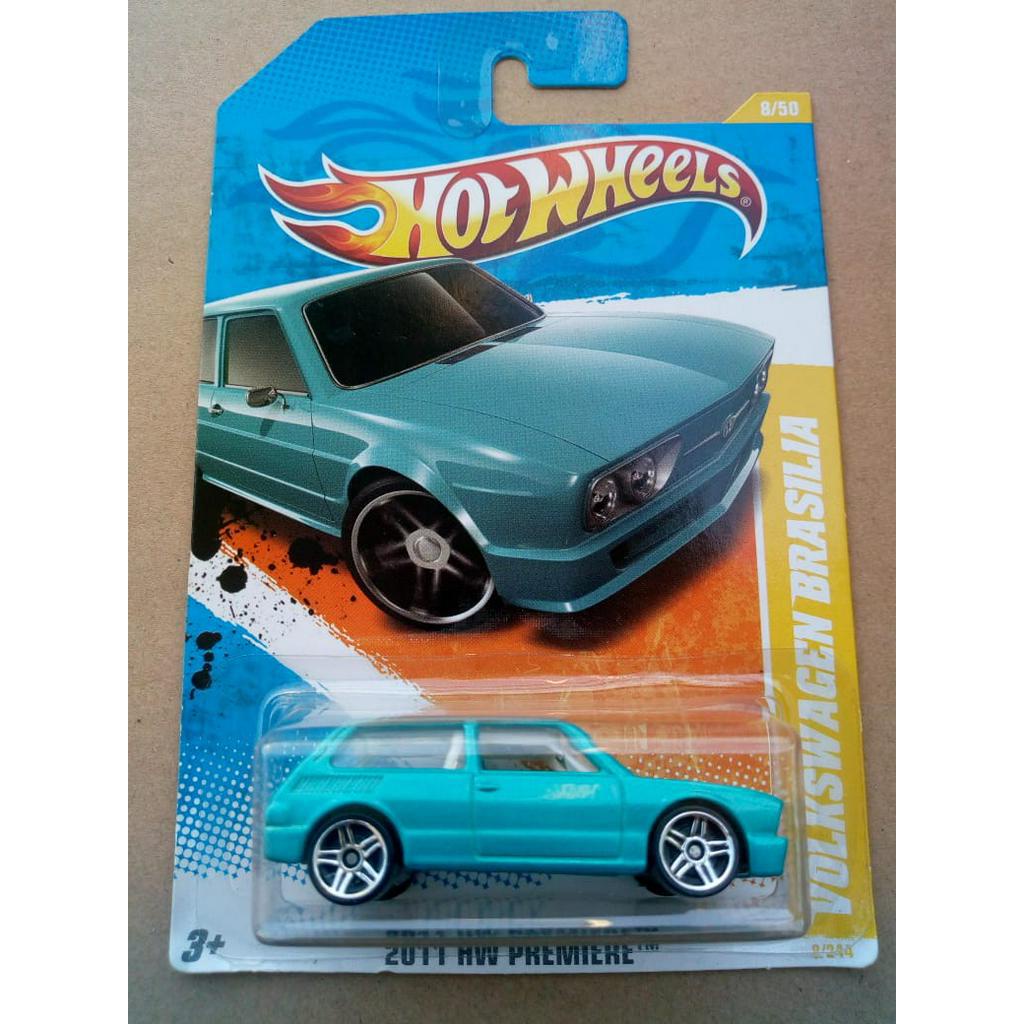 Hot Wheels -  Volkswagen Brasilia Blue 2011 New Models