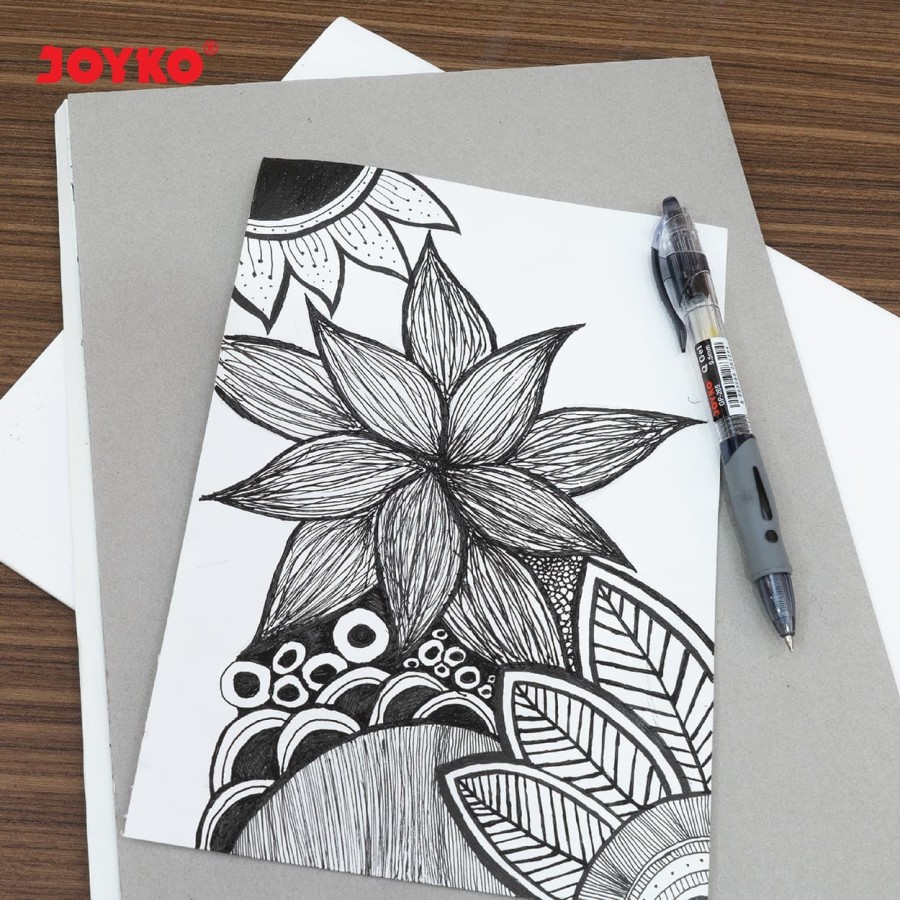 Gel Pen Joyko GP-265 Pulpen Pena Q Gel 0.5 mm