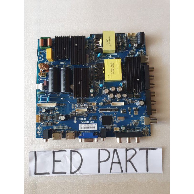 MB mainboard tv led polytron 43 inci dan 40 inci. PLD 43B150, Pld 40b150