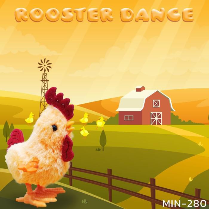 MAINAN ANAK ROOSTER DANCE AYAM TARIAN AYAM JOGED BERBUNYI new