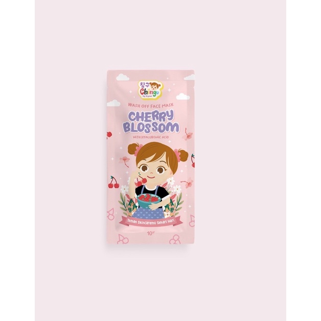 CHINGU BY KIYOWO WASH OFF MASK 10Gr BPOM APPROVED