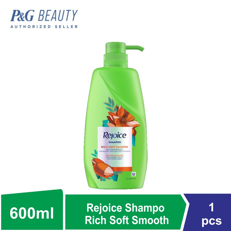 Rejoice Shampo Rich Halus Lembut 600ml