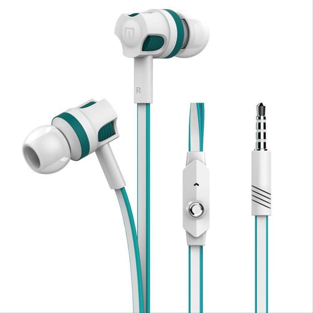 EARPHONE HS Headset Bergaransi Terbaik LANGSDOM JM-26 WITH MIC WHITE