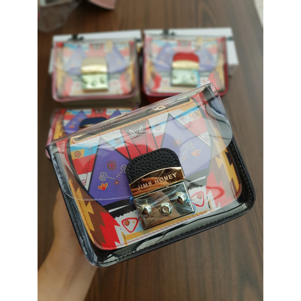 Jims Honey Velove Bag Tas Selempang Wanita Murah Import Ori Sling Bag Cewek Casual Fashion JH
