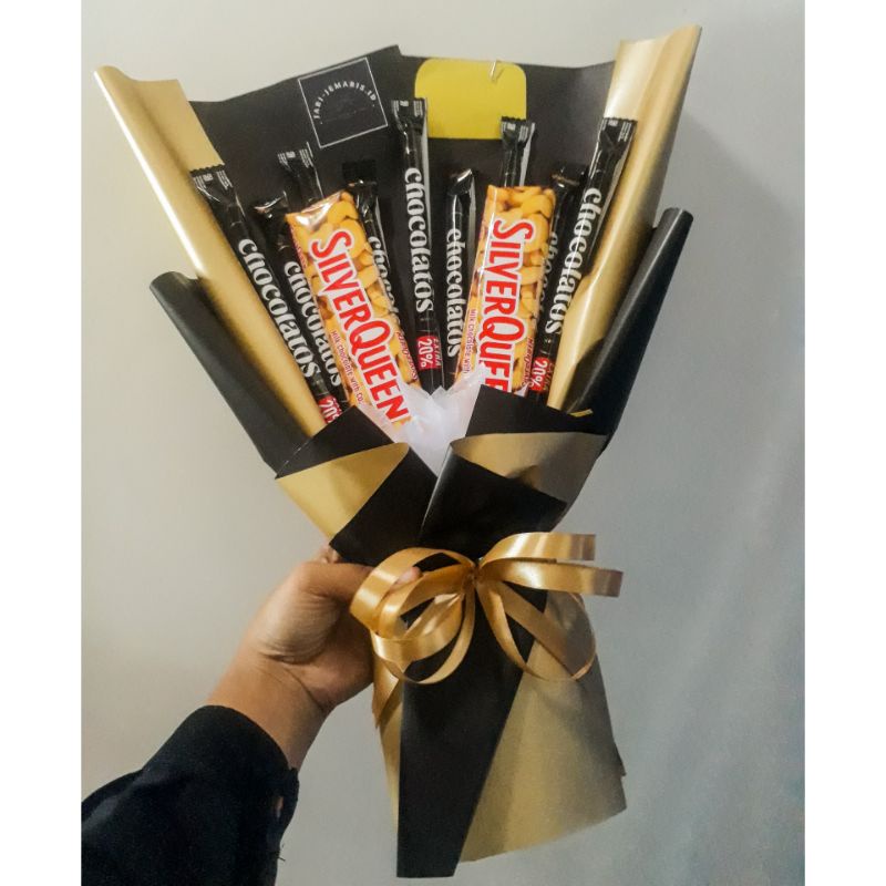 

Buket Silverqueen & Chocolatos