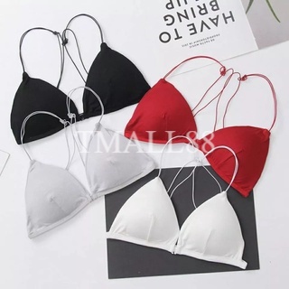 Tmall88 Bra Push up Wanita Bralette Sexy Tanpa Kawat Import