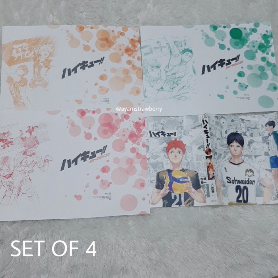 

READY Haikyuu Book Cover Manga
