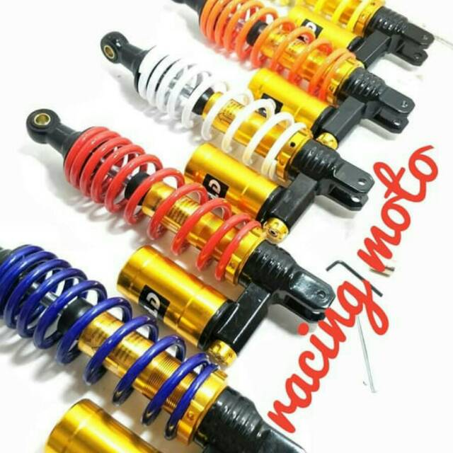 SHOCK BELAKANG TABUNG BAWAH MOTOR METIC  MIO KARBU-MIO125-XEON-ICON-XRIDE-MIOJ-MIO M3-FINO IBAD