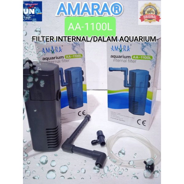 AMARA AA 1100L AA1100L AA 1100 L FILTER INTERNAL PEMBERSIH AQUARIUM TEMPEL DALAM