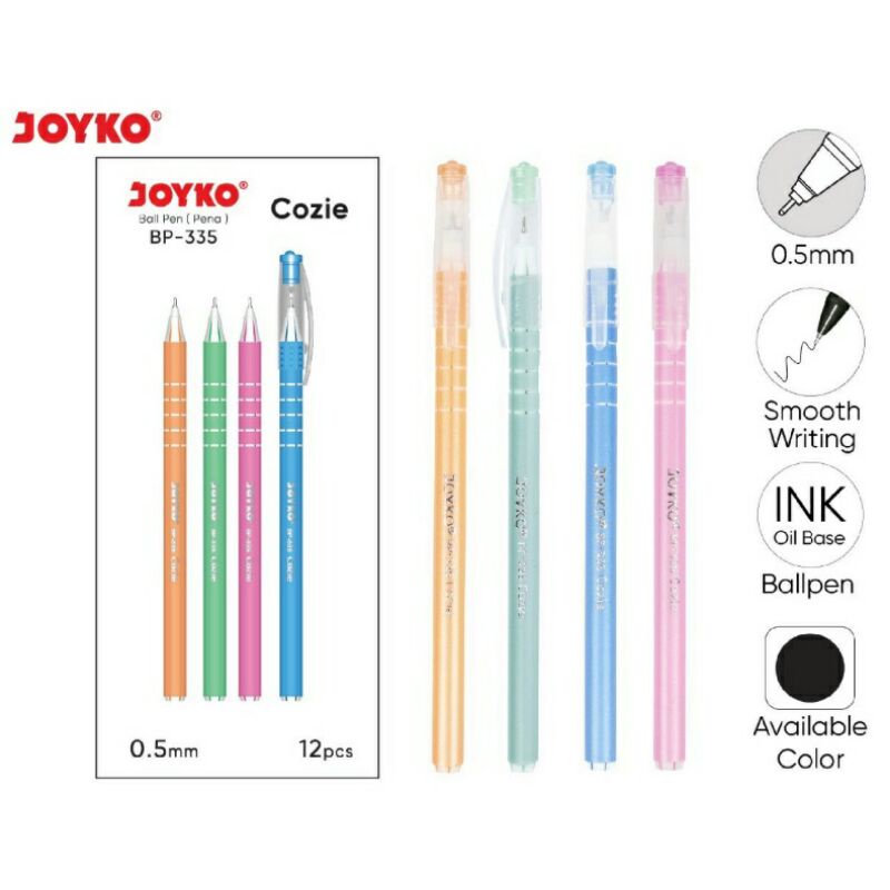 

Pulpen Joyko Cozie BP-335 [Satuan]