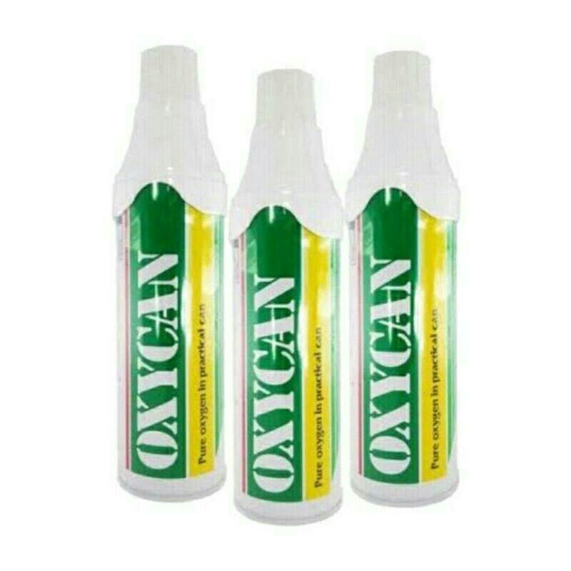 Oxycan Oksigen Portabel 500cc / Oksigen Portable Kaleng
