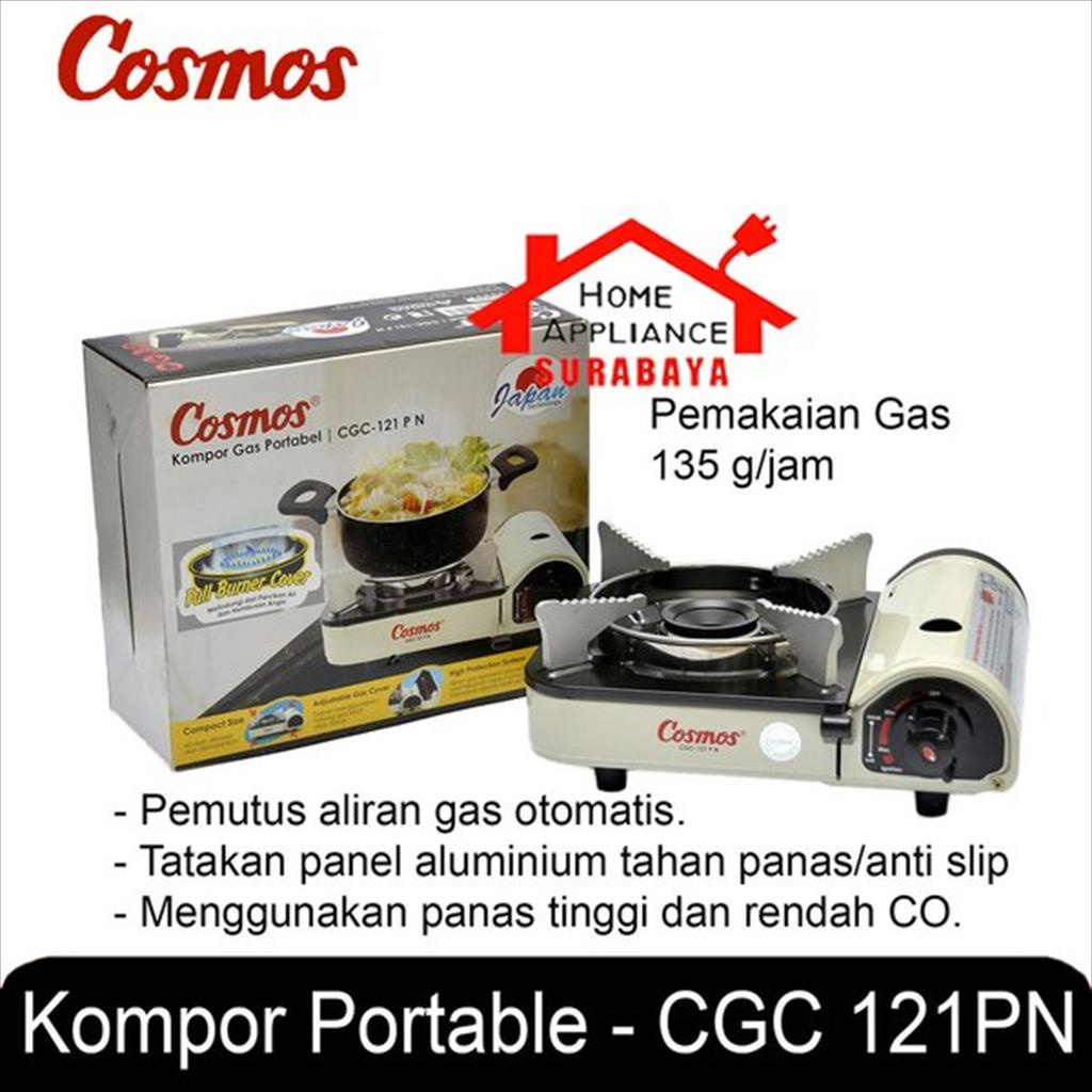 Kompor Portable Gas - Kompor Camping Cosmos CGC-121 PN / CGC 121 P N