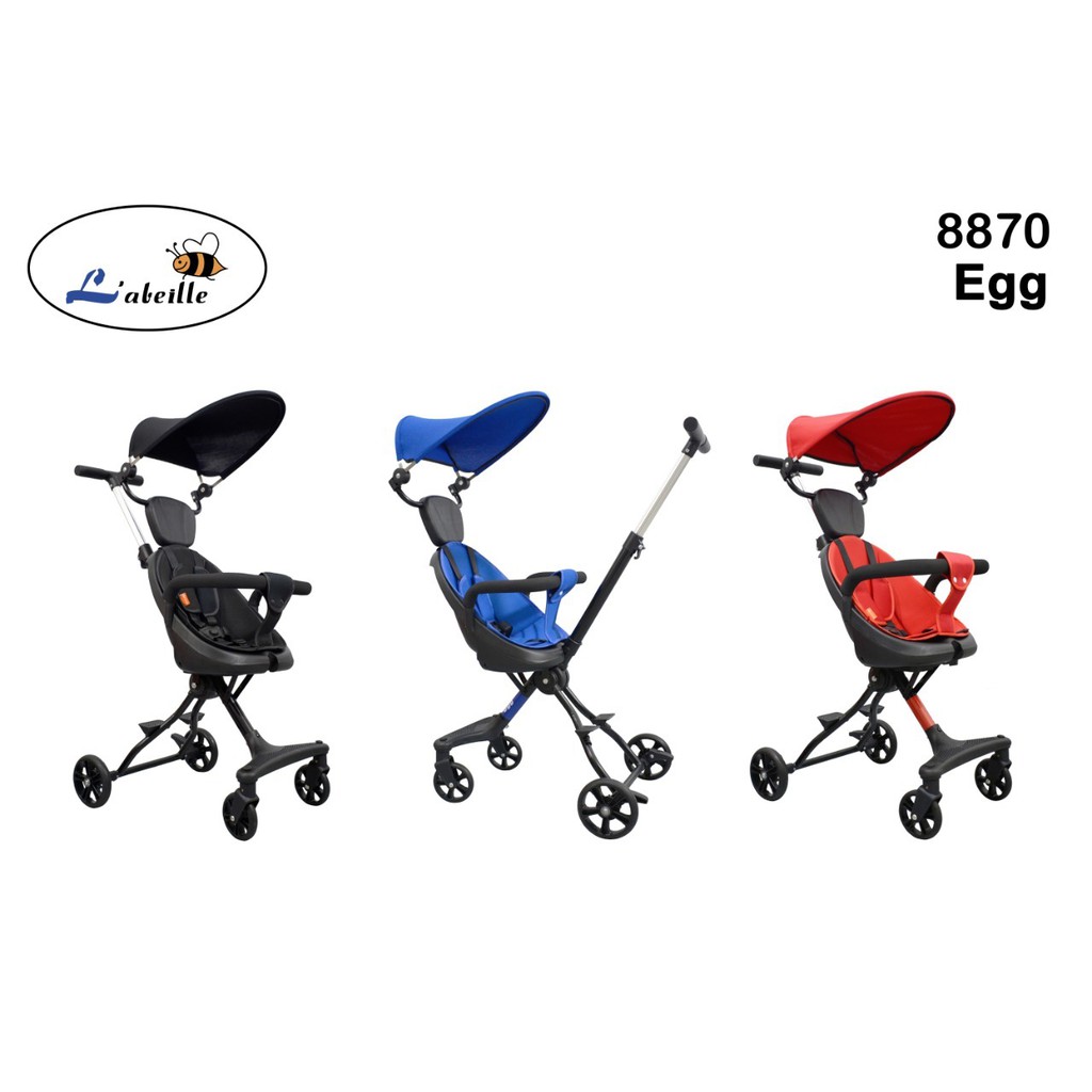 Makassar - Stroller Travelling Micro Trike Labeille 8870 Egg Menyerupai Micro trike V1