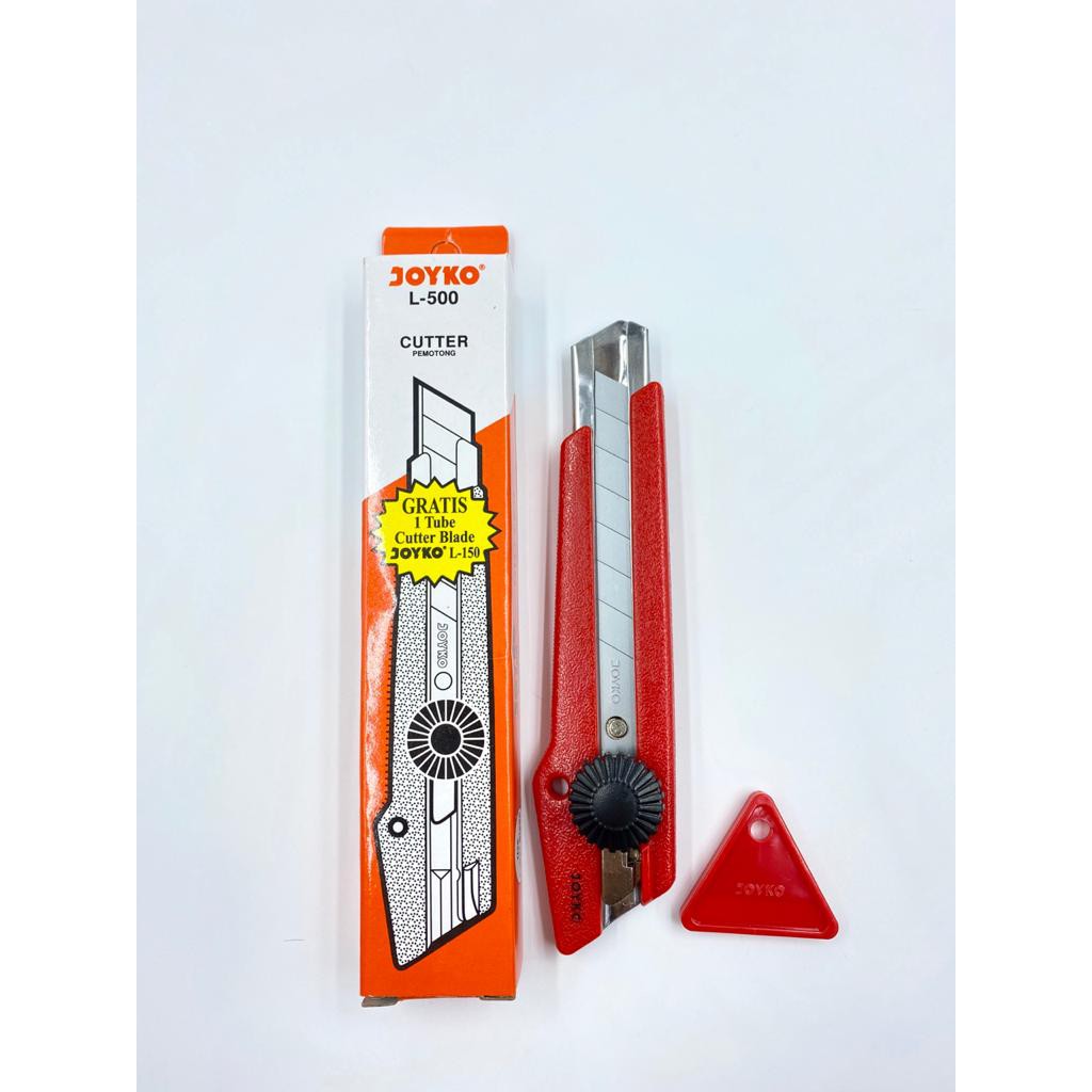 

Cutter Joyko Besar L-500 / L 500 Gratis 1 Tube Isi Cutter Joyko L-150