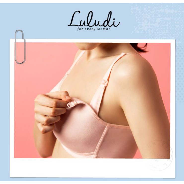 Luludi by Wacoal Maternity Bra Feel Free / Menyusui Nursering / 3/4cup LBF 8204