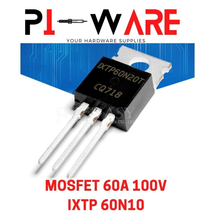 IXTP60N10T IXTP 60N10 TO-220 100V 60A IGBT Transistor Mosfet