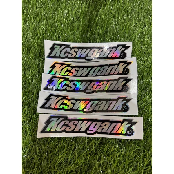 TERBARU  KCSW GANK STIKER PACK HOLOGRAM