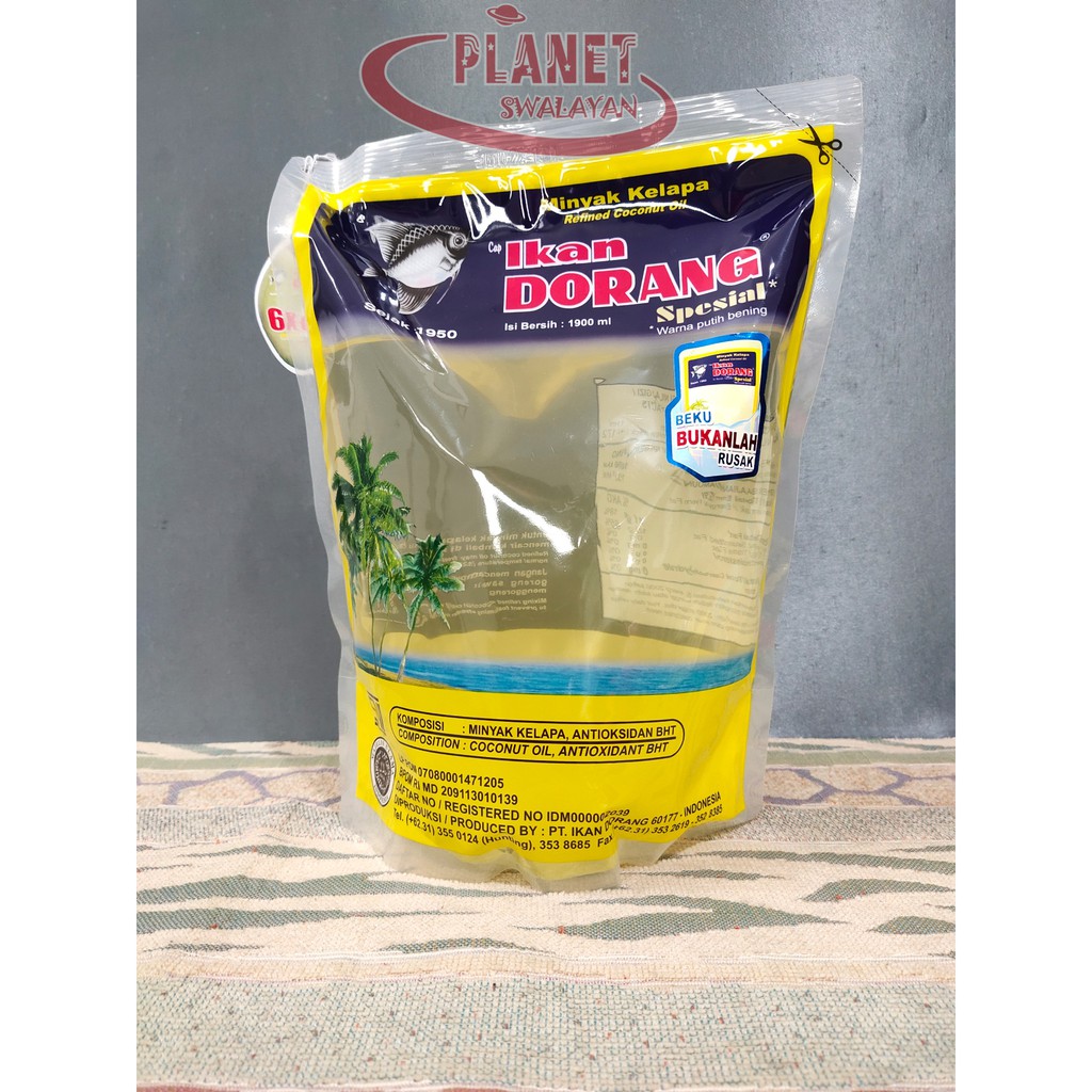 CAP IKAN DORANG MINYAK KELAPA REFILL