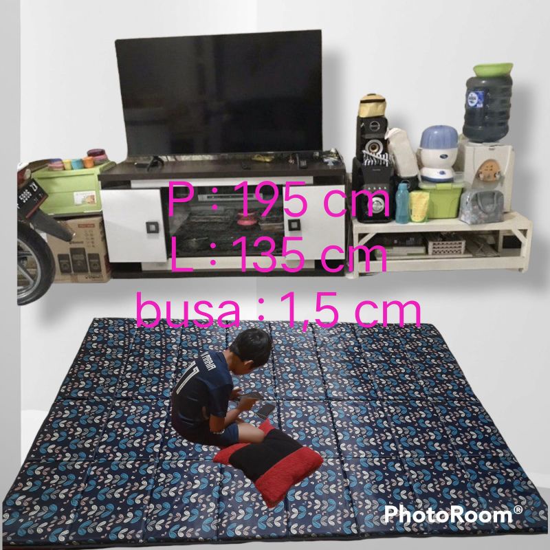Karpet Busa Anti air  Karpet  Lipat microsateen Busa Karpet Murah Tikar Lipat.
