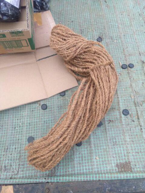 Tali Sabut Kelapa Panjang 50 Meter/tali Anggrek/tali Pengikat Tanaman/tali Dekorasi