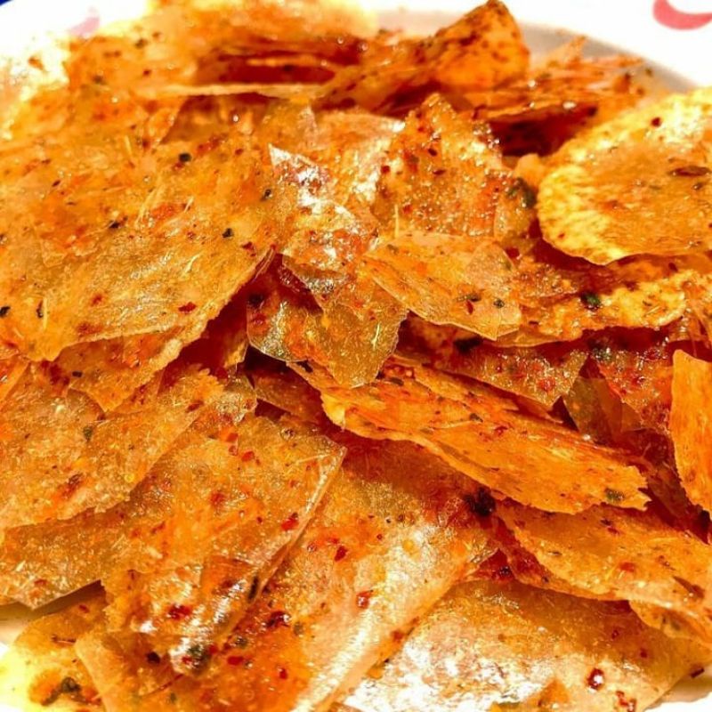 

KERIPIK KACA PEDAS tanpa minyak 250gr KERIPIK BELING KRIPCA