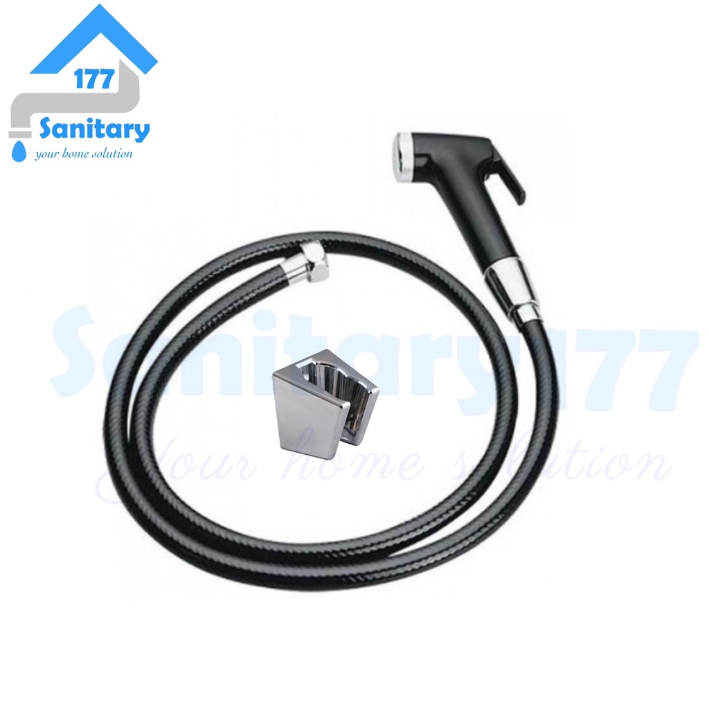 Shower Toilet HITAM Murah model Frap JSB-Jet Shower bidet cebok semprotan air spray kloset closet  sprayer washer BLACK garansi 1 tahun  C31