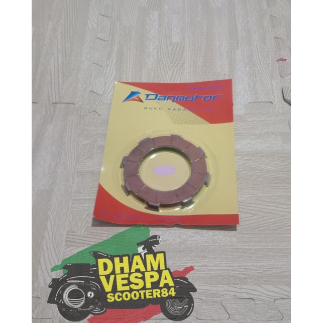Kampas Plat Kopling Vespa Excel per7 Danmotor