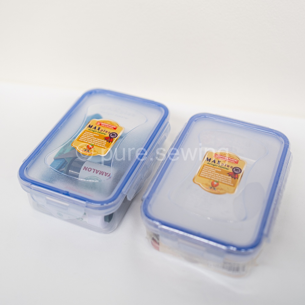 1pcs Kotak Makan / Lunch Box / Kotak Serbaguna / Airtight Canister Merk Maspion 330 ml 12,8 cm x 8 cm x 3,5 cm tipe BSS-301A