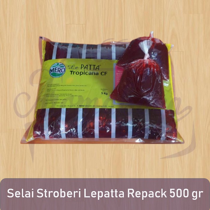 

Selai Strawberry Lepatta Tropicana |selai stroberi Lepatta repack 500gr