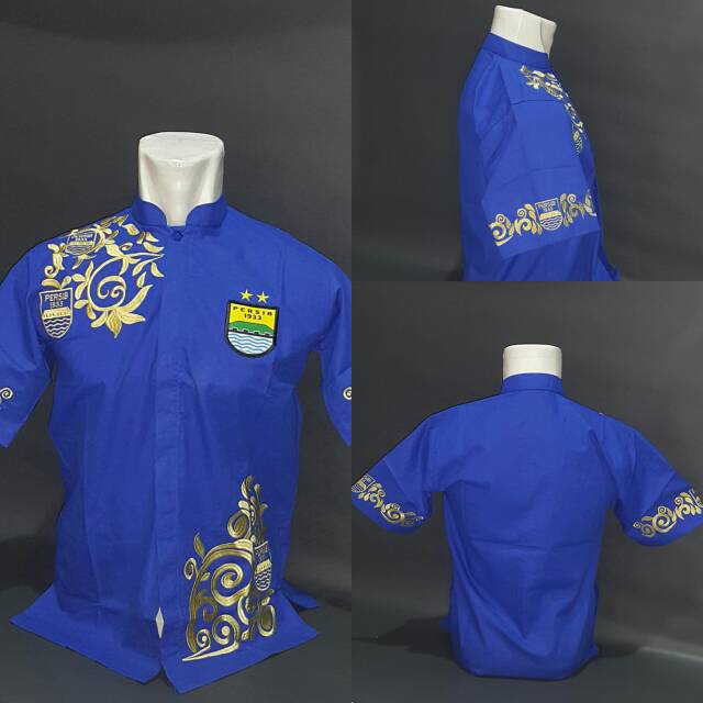 Baju koko batik persib ter laris keren