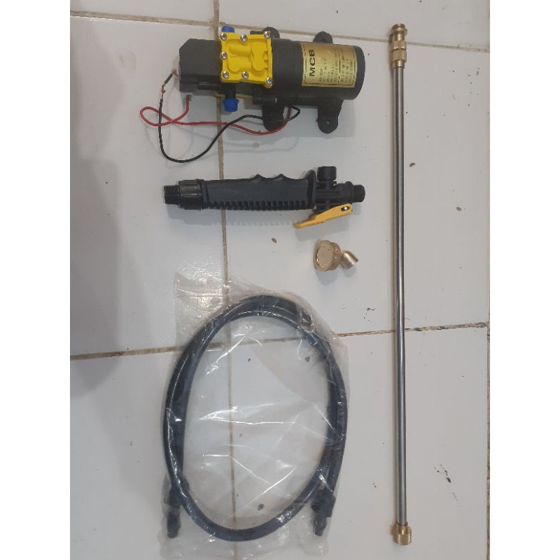 paket sprayer komplit/mesin semprot hama stick kuningan CBA elektrick