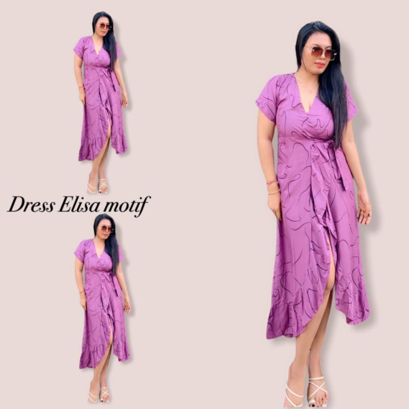 Dress Elisa Motif/best seller