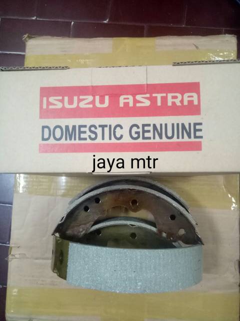 Kampas rem belakang/ brake shoe isuzu panther