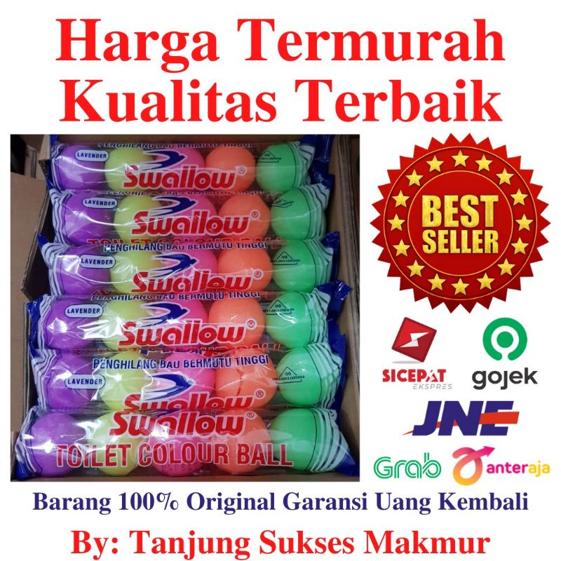 Swallow Kamper Toilet Colour Color Ball Isi 5