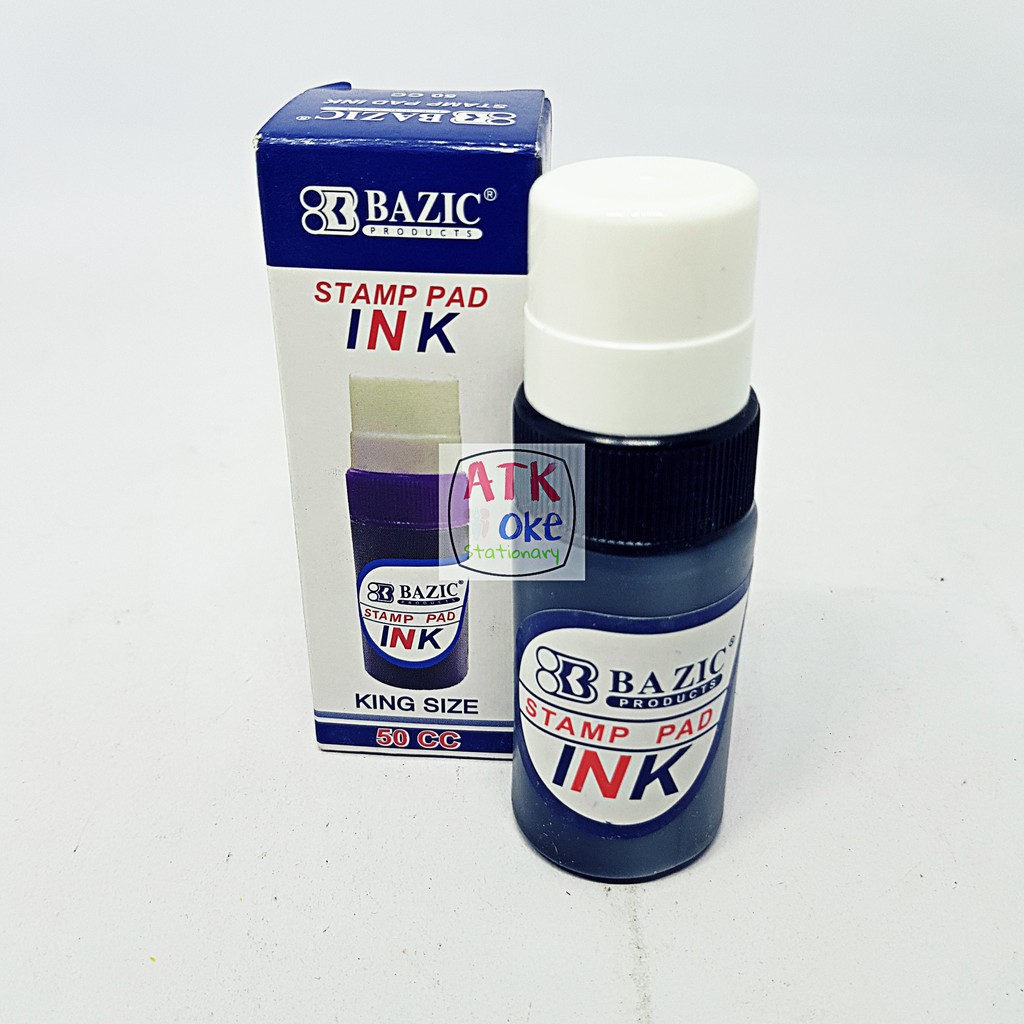 

Tinta Stamp Bazic 50 cc Hitam