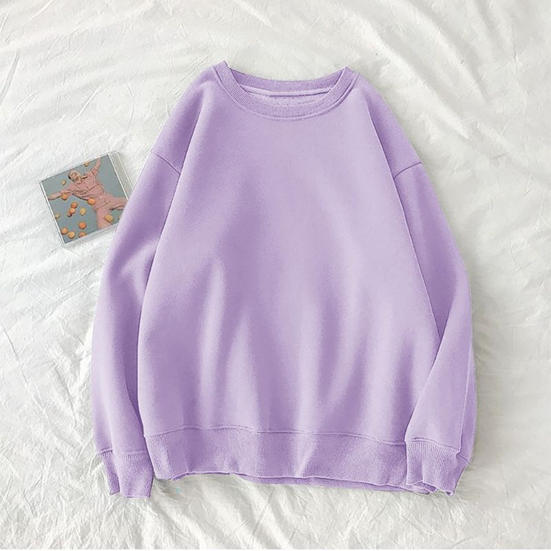 JAKET SWEATER CREWNECK WANITA/PRIA. XL