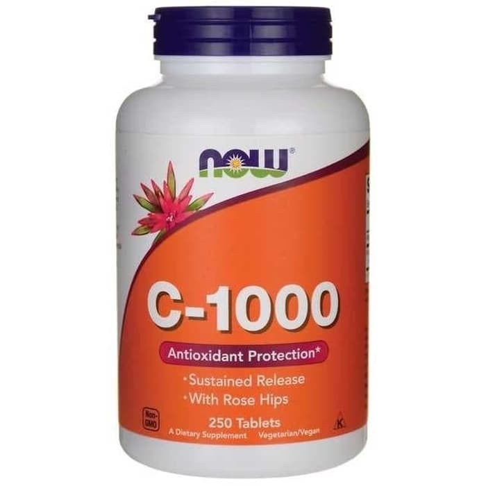 Now Foods C1000 250 veg Cap Now Vit C 1000 Now Vitamin C 1000 Ori USA