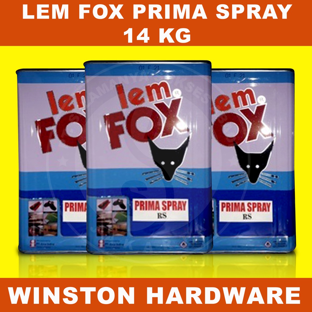 

LEM FOX PRIMA SEMPROT SPRAY RS 14 KG (PAKAI ALAT SPRAY) WINSTON OFFICIAL