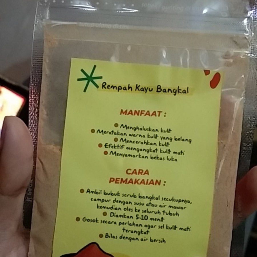 LULUR REMPAH KAYU BANGKA