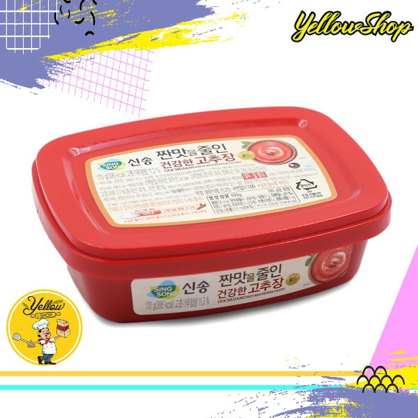 

SING SONG GOCHUJANG 170gr ( hot red papper paste with soybean )