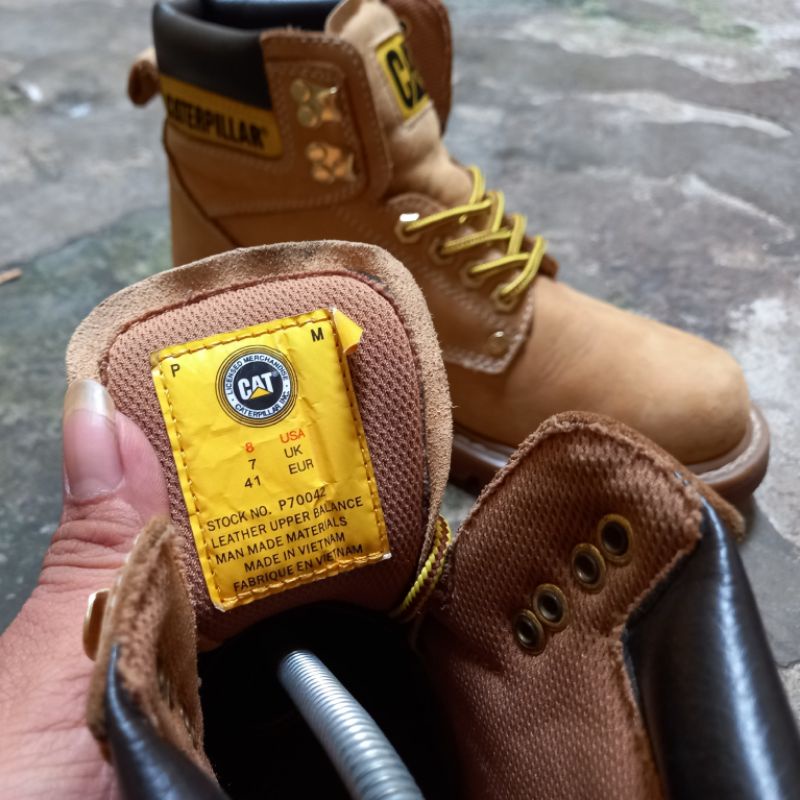 Caterpillar Second Boots Leather