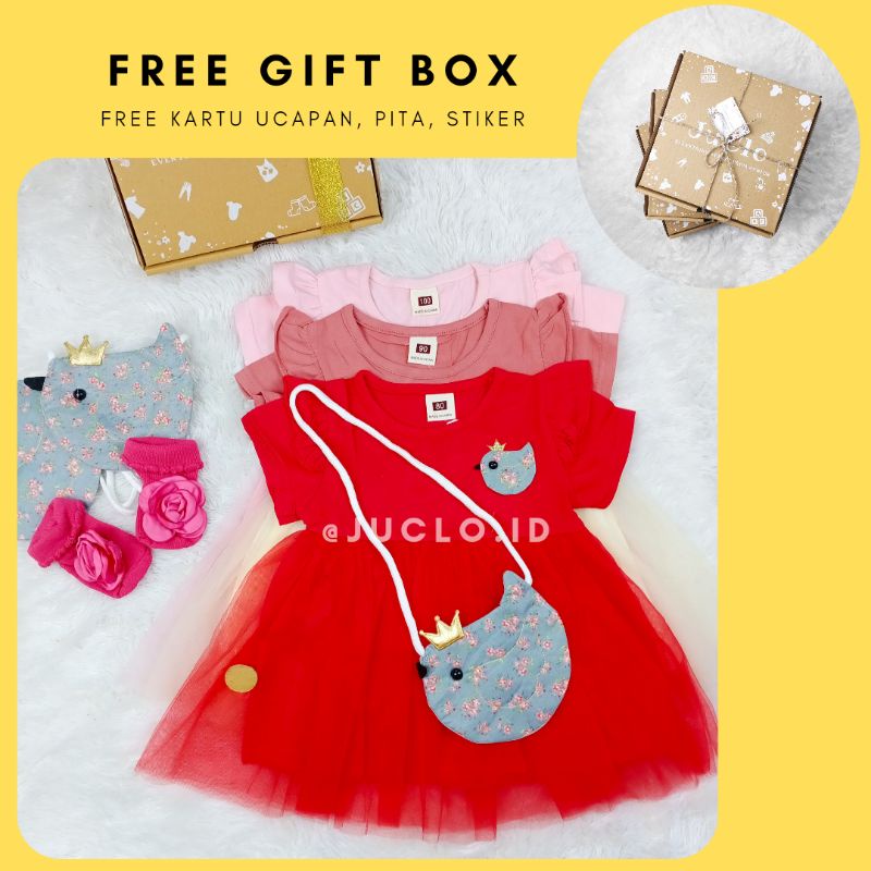 Kado Hampers Baju Bayi Baby Baru Lahir Newborn Cewek Perempuan Girl umur 6 bulan 1 tahun 2 tahun Dre