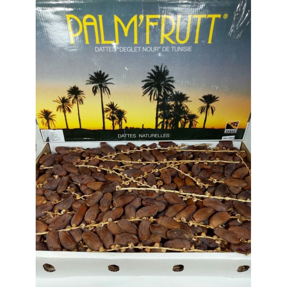 

Paling Laris Kurma Tangkai Tunisia Palm Fruit/ DUS 5 KG Fresh Manis Harga Grosir