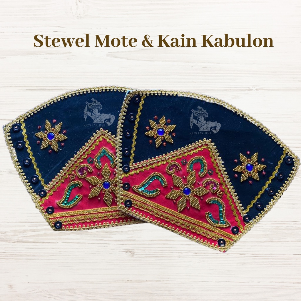 Stewel Tari Bali / Stewel Tari Topeng / Hiasan Kaki Penari Topeng Khas Bali / Kios Tari Bali / Kostu