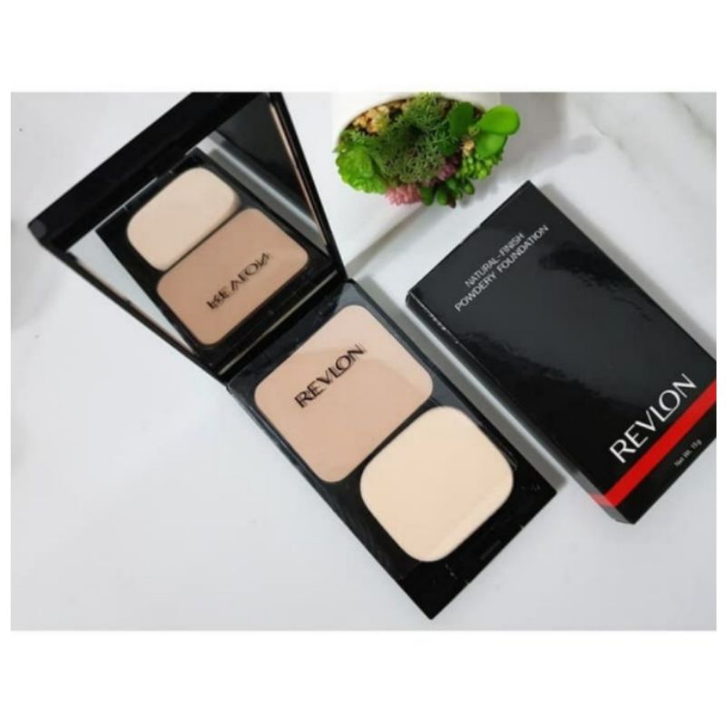 REVLON NATURAL FINISH POWDERY FOUNDATION ORIGINAL
