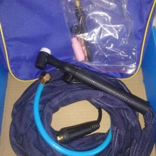 KDK 4 Meter Tig Torch Set Welder Single Duty Stang Kabel Selang Las Argon Stang Las Tig Tang Argon Tig Torch WP17V Set Welder Single Duty Stang Las Kabel Selang Las Argon