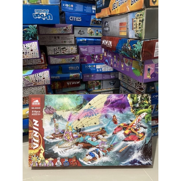 MAINAN ANAK BRICK BLOCK BELA NINJA 60040 - MAINAN BALOK