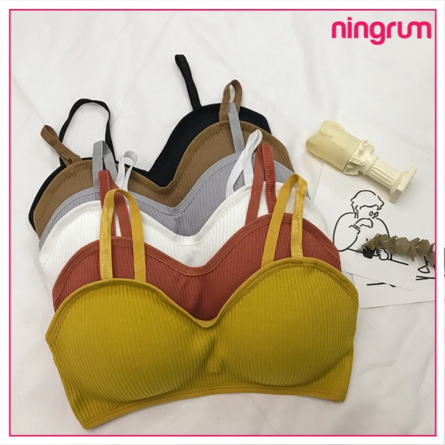 Ningrum Pakaian Dalam Bra Wanita BH Wanita Tanpa Kawat Bh Busa Import Seamless Gaya Korea - 2002